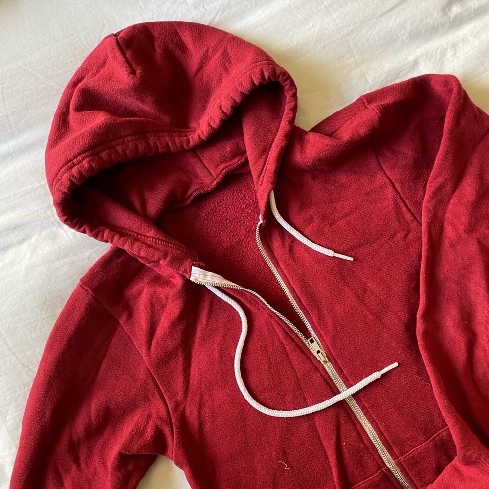 American Apparel Zip Hoodie